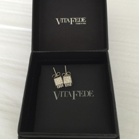 Authentic Vita Fede cube earrings - Picture 2 of 6